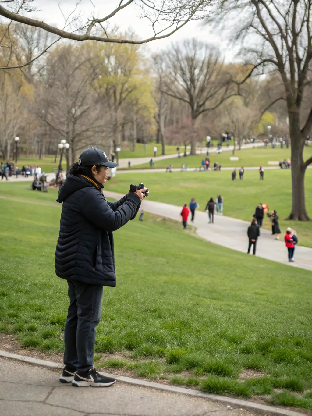 An image illustrating personal safety strategies, such as situational awareness, self-defense techniques, and the use of personal safety devices.
